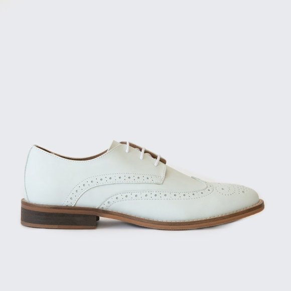 White Wingtip Oxford - Confidence Collection - Picture 3 of 9